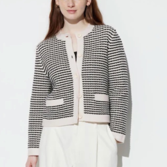 Uniqlo Knitted Short Jacket - Picture 1 of 5
